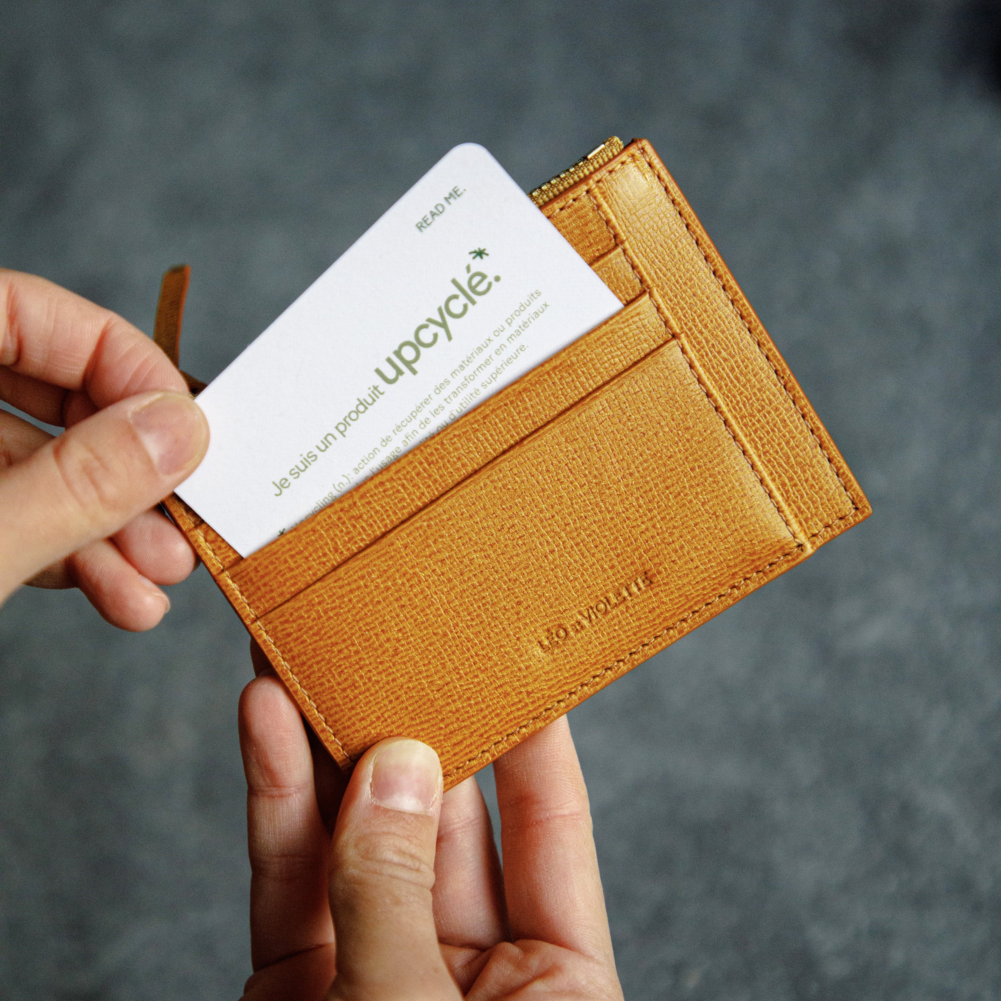 Le Porte-cartes ID Zippé