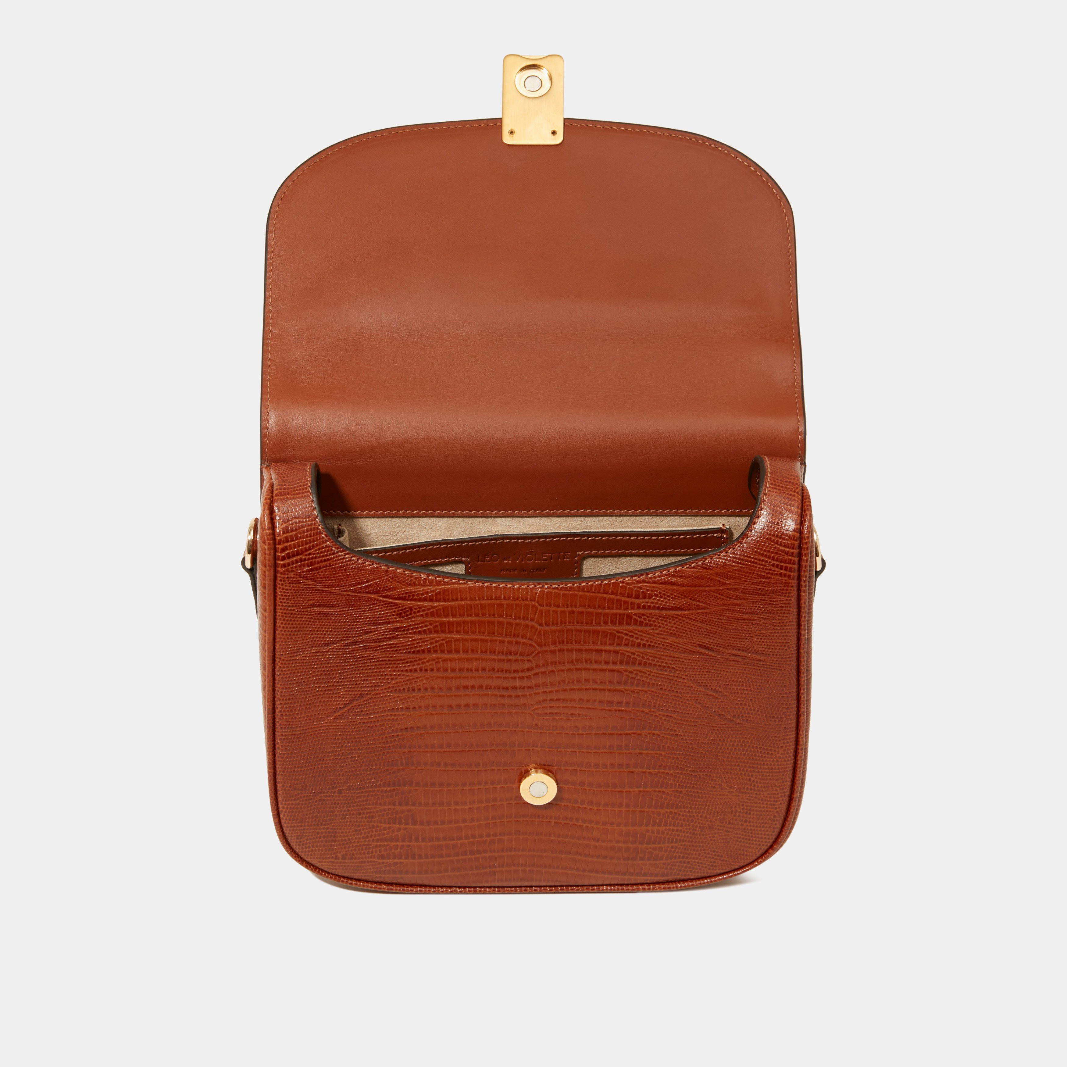 embosse-lezard-camel