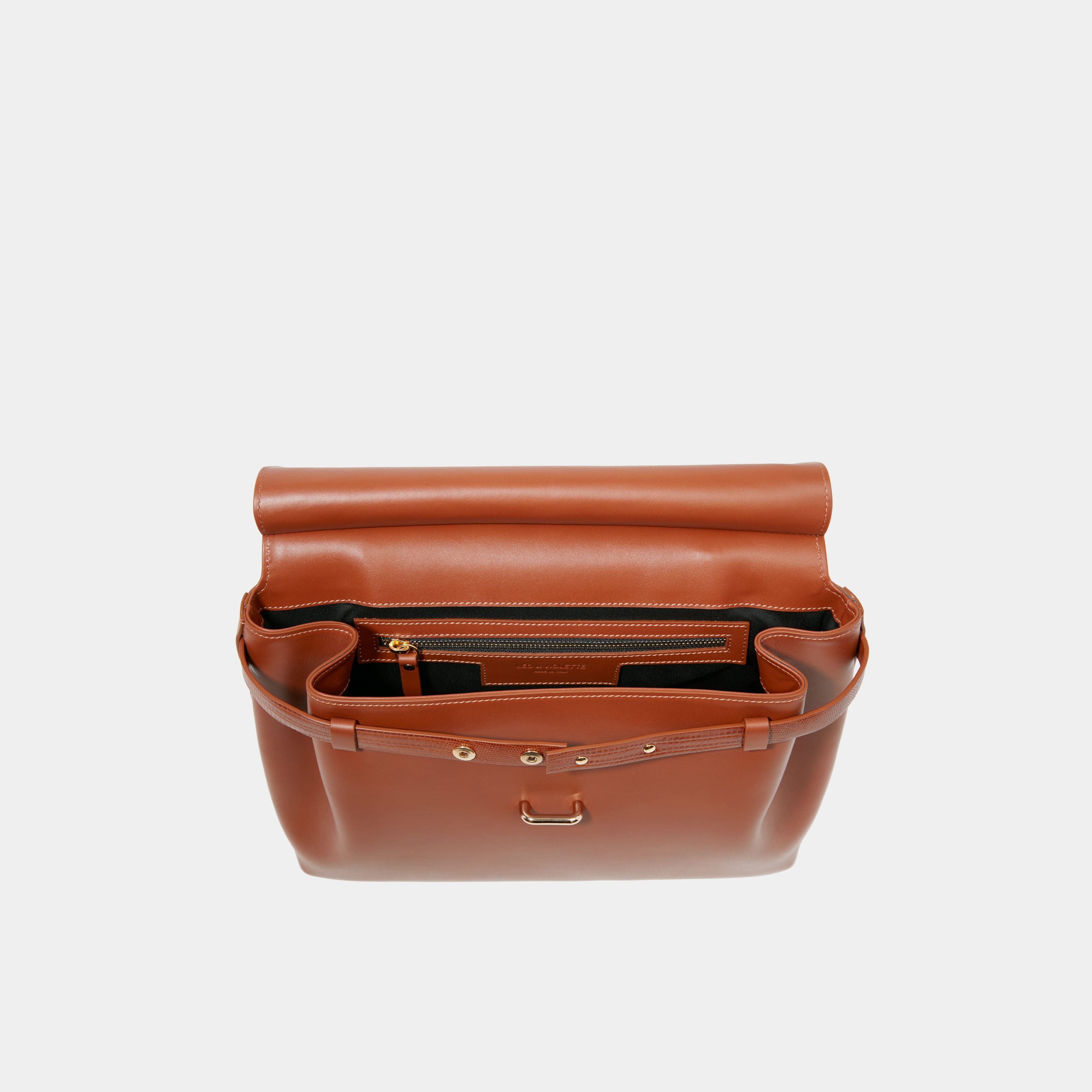 embosse-lezard-camel